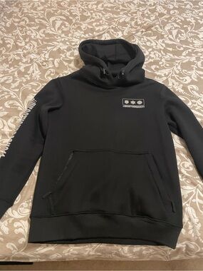 Women’s Black Hooded Pullover #IVEGOTYOURBACK911